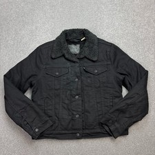 Levis Jeansjacke Damen X Small Black Tab Sher...