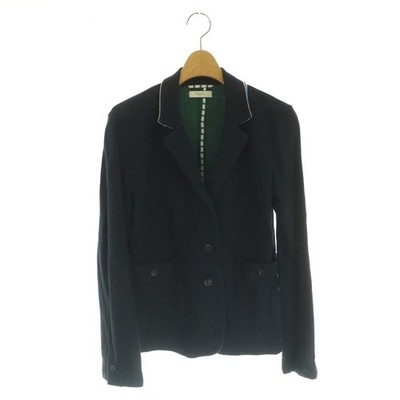 Paul Smith Men's Navy Knit Tailored Jacket M Used