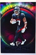 2023 Panini Black - Bijan Robinson #FOR-4 Atlanta Falcons - ForceField SSP