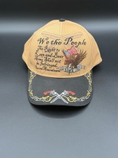Vintage We The People The Second Amendment Hat Rare One Size Fits All New