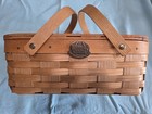 VTG Peterboro Basket Co. 150th Anniversary Edition 1854-2004 Woven Wooden...EUC — photo 1