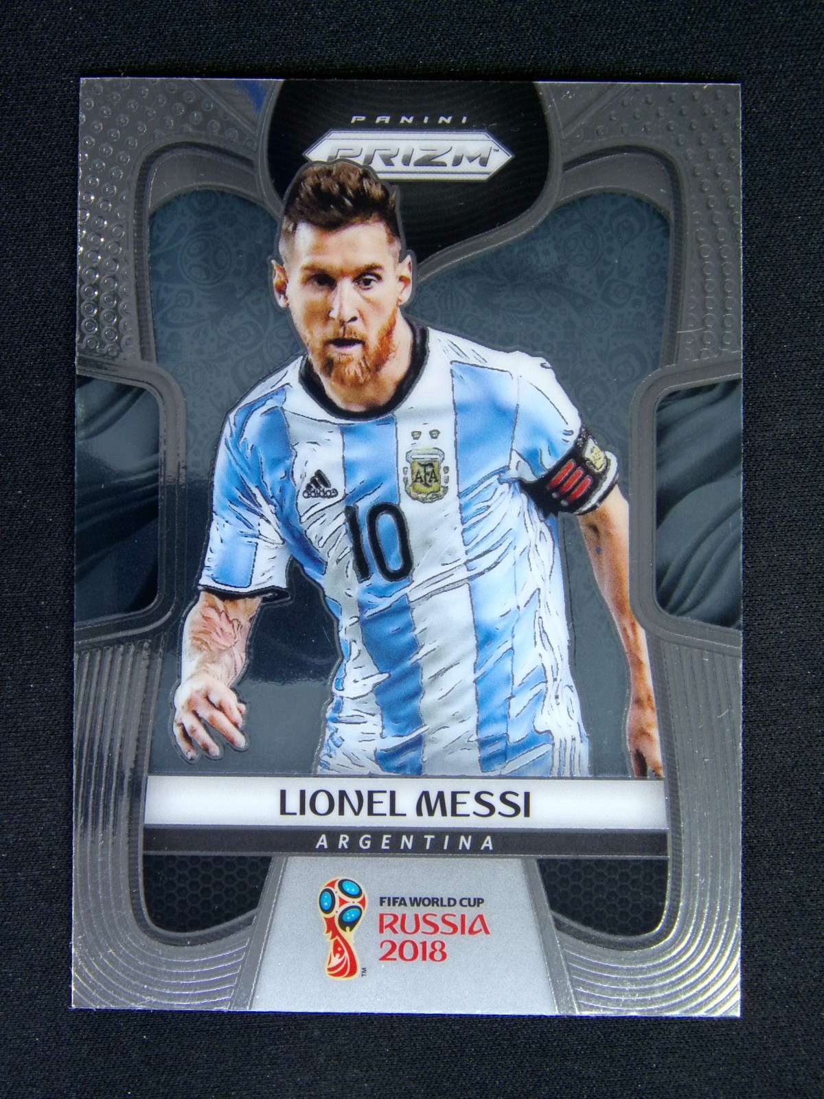 2018 Panini Prizm FIFA World Cup Lionel Messi #1 Argentina #F005 view 1