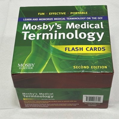 Mosby's Medical Terminology Flash Cards 2nd. Editon - Cards By Mosby