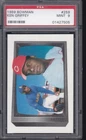 1989 Bowman #259 KEN GRIFFEY with KEN GRIFFEY JR. MINT Graded PSA 9