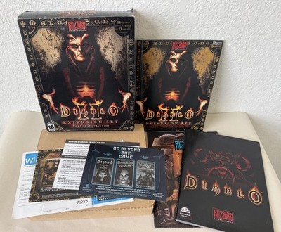 Diablo II: Lord of Destruction Expansion Set Big Box PC 2001 Blizzard No Disc