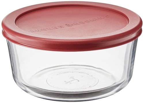 4 Cup Glass Storage Containers with Lids, Set of 4 Glass Food Storage Contain... - Picture 3 of 3