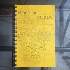 RARE Hoodoo Gurus 1989 US Tour Itinerary Used by Tour Manager Mitchell Drosin