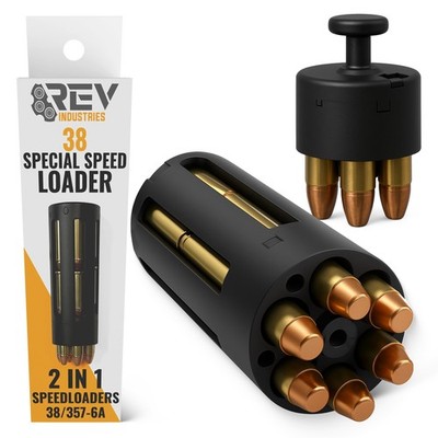 Speed Loader 38 Special 357 Magnum 18 Round Fits Kimber K6S S&W K-Frame Taurus