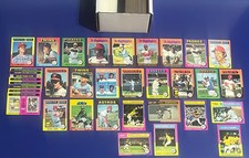 1975 Topps Baseball [Lot of 146]- Aaron, Brock, Gibson Highlights & Winfield🔥🔥