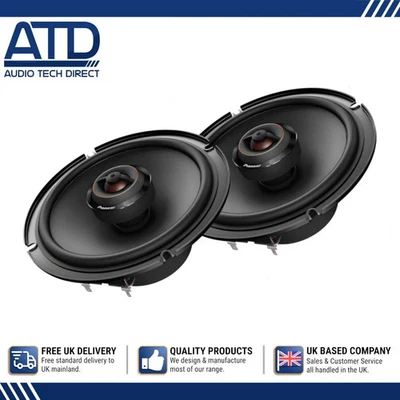Pioneer TS-D65F Haut-Parleurs Auto Coaxial 2 Voies 6,5" 165mm 270W Noir - Photo 1/4