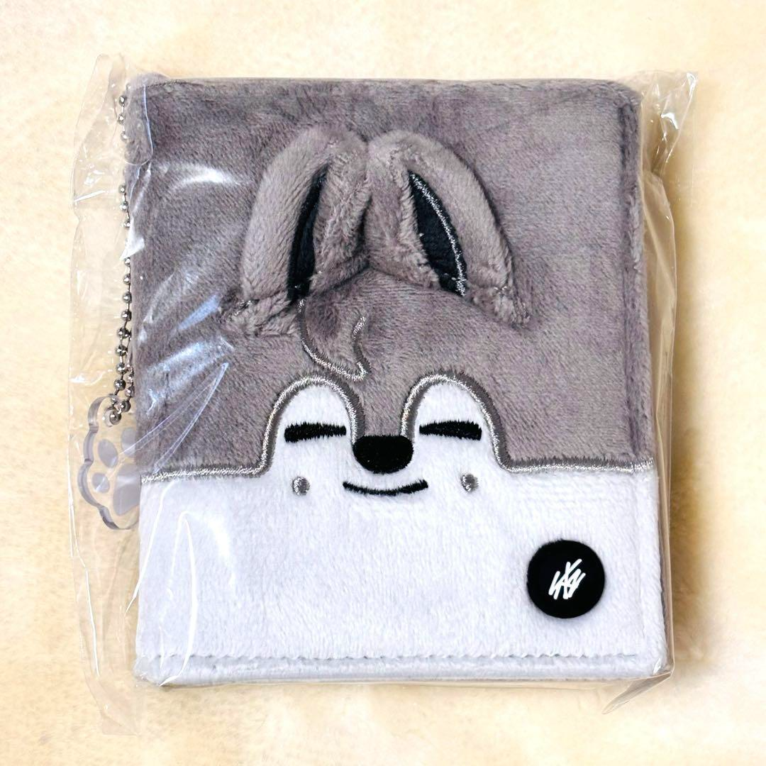 Official Stray Kids Wolf Chan Bang Chan Photo Card Case Skzoo
