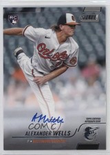2022 Topps Stadium Club Auto Alex Wells Alexander Wells #SCBA-AW Auto 0p19