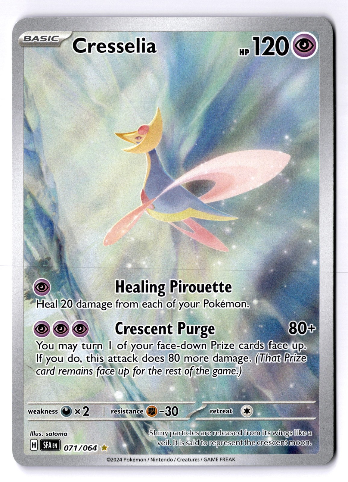 Cresselia Illustration Rare SV: Shrouded Fable 071/064 LP