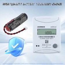 Li-SOCl2 BATTERIE 3.6V 2450mAh For Zenner C5-IUF Zelsius Heat Meter