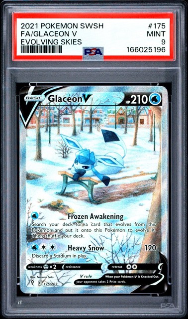Glaceon V #175 (Evolving Skies (2021))
