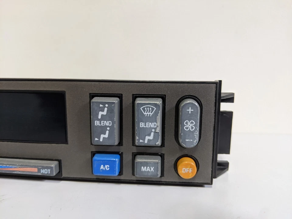 (1990-1994) GMC CHEVY TRUCK C/K CALENTADOR DIGITAL AIRE ACONDICIONADO CONTROL DE CLIMA PIEZA DE FABRICANTE ORIGINAL Foto 3 de 4