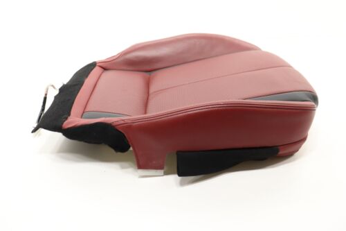 2019 - 2022 INFINITI Q60 FRONT LEFT SIDE SEAT LOWER CUSHION COVER OEM RED_A - Picture 4 of 15