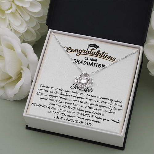 Graduation Necklace for Girl/Graduation Present for Her, College Graduation Gift - Picture 4 of 25