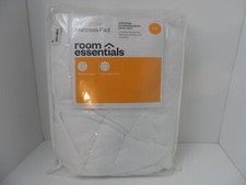 Room Essentials Full Cooling Waterproof Mattress Pad Quilted - NEW