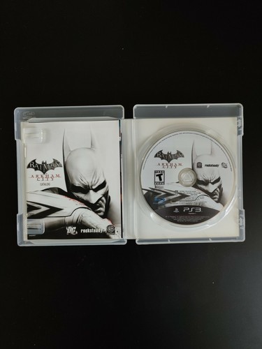 Batman Arkham City Sony PlayStation 3 Complete Manual CIB PS3 Black Label - Foto 3 di 3