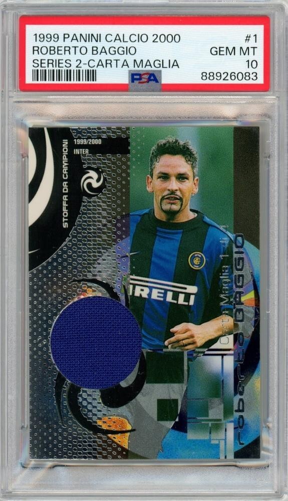 Roberto Baggio 1999-2000 PANINI Calcio 2000 Series 2-Carta Roberto Baggio 1999-2000 PANINI Calcio 2000 Series 2-Carta