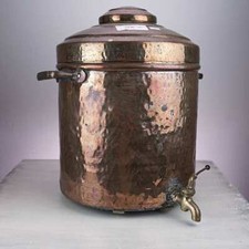 Antique Copper Drink Holder