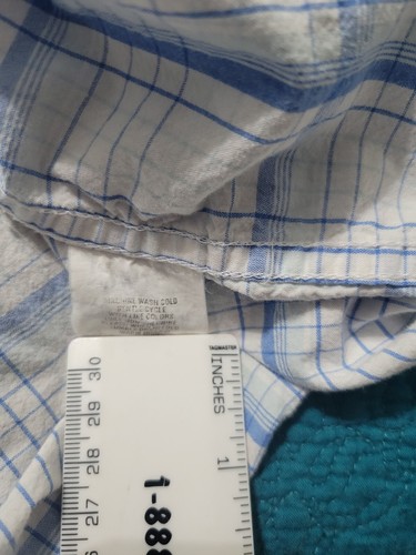 Vintage Aeropostale Mens Medium Slim Fit Long Sleeve Button Down. - Picture 5 of 8