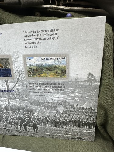 2010 USPS - 1861 Civil War FOREVER Sheet/12 Stamp. Also 2 First Day of Issue - Picture 19 of 23