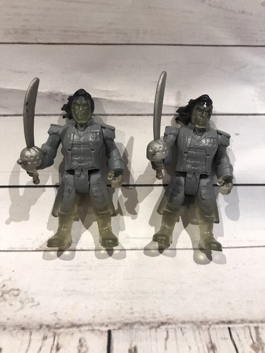2 Imaginext Pirates Of The Caribbean Captain Salazar Ghost W