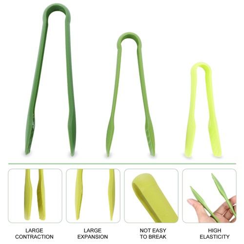 6-teiliger Clip Salatzange Kekszange Fleischzange Speckzange - Bild 5 von 12