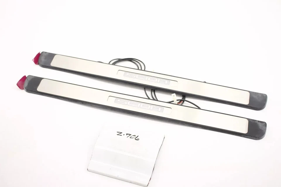 New OEM Genuine Lighted Scuff Sill Plates 2004-2012 Scion xB PTS21-52080 Pair - Image 2 of 4