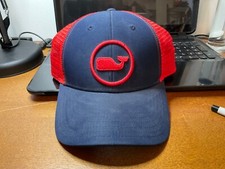 Vineyard vines Whale logo trucker mesh baseball cap