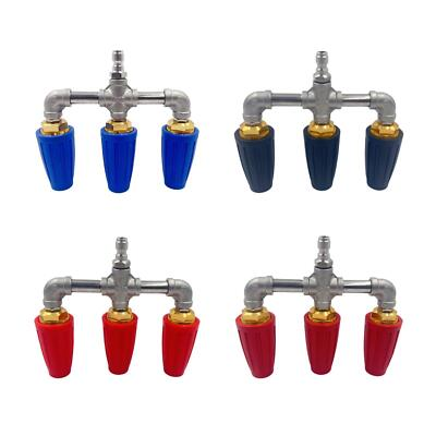 #ad #ad 360 Rotating Turbine Nozzle Triple Nozzle Pressure Washer Replacement Power $65.21