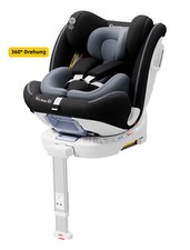 Fourward Baby Autositz 360° drehbar ISOFIX + Stützfuß 0-12 Jahre 5-Punkt-Gurt