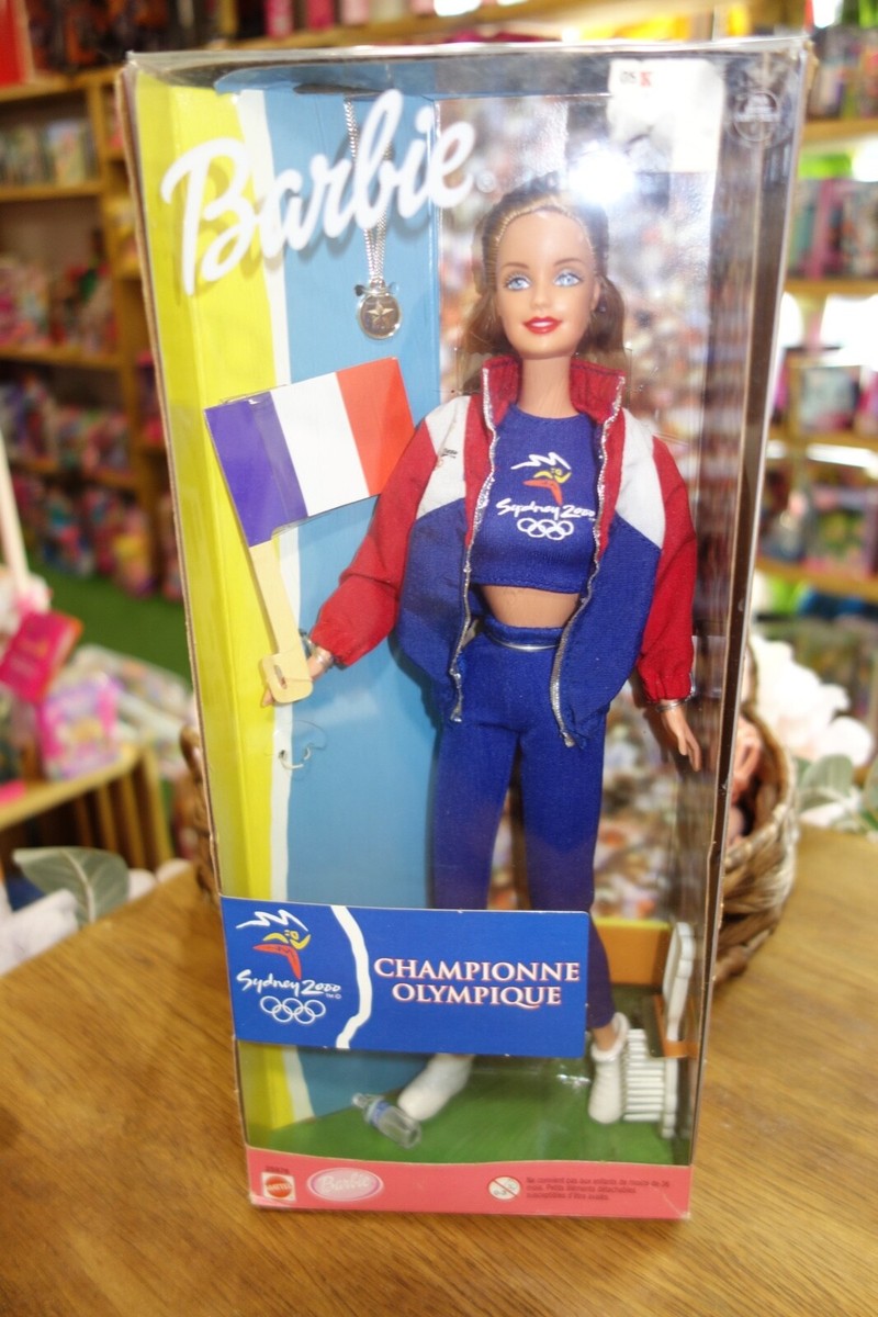バービー　2000年シドニーオリンピック Barbie Doll Olympic Sydney 2000 French Fan France Flag