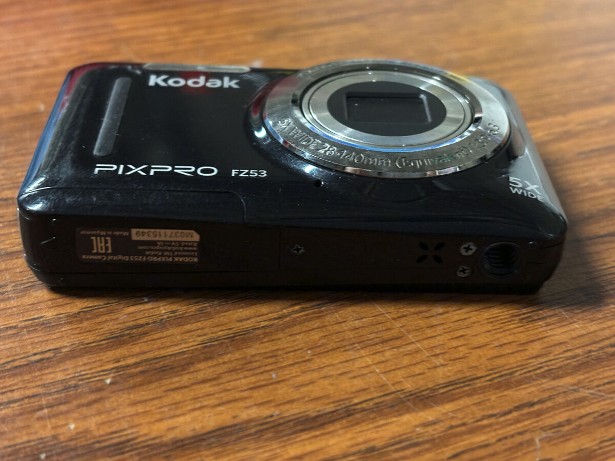 Kodak PIXPRO FZ53 Digital Camera - Black AS-IS BROKEN Kodak PIXPRO FZ53 Digital Camera - Black AS-IS BROKEN