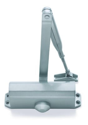 Briton 121 Budget Overhead Closer, Türschließer, Power Größe 3, Figur 1, silber