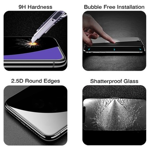 For LG Harmony 4 Screen Protector Tempered Glass Premium Shockproof Guard Clear - Picture 7 of 9