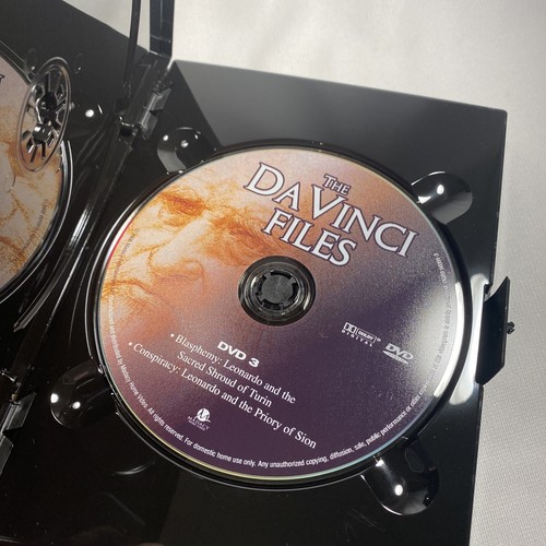The Da Vinci Files (DVD 2006 3-Disc Set) High Definition, Secrets Reveiled - Picture 6 of 6