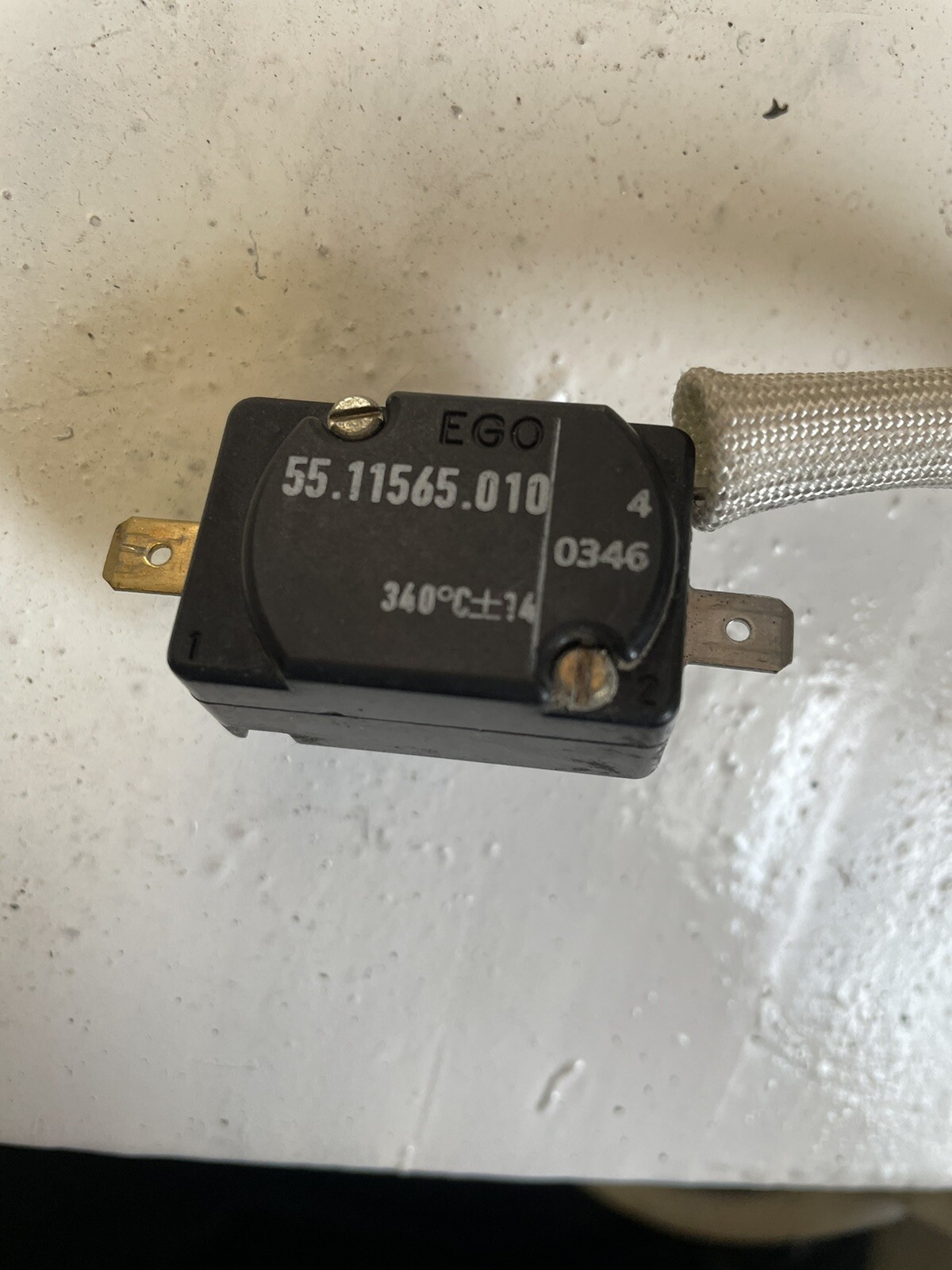 EGO 55.11565.010 operating thermostat 0364 340 degrees