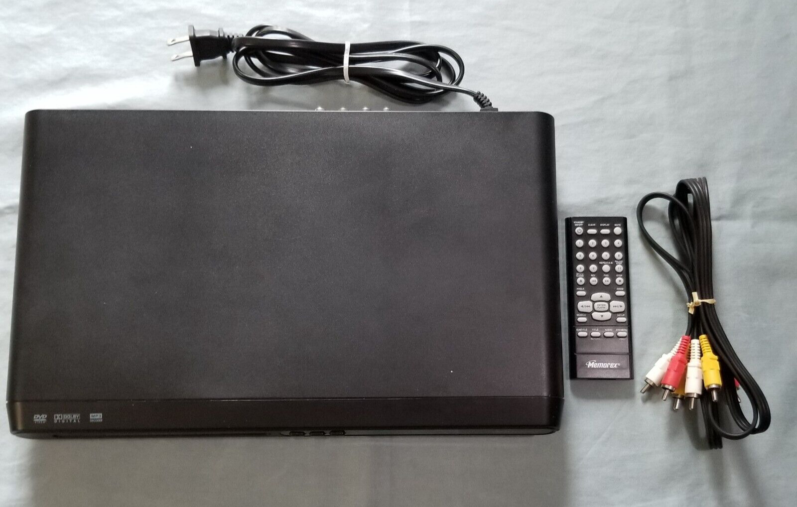 With Remote And Av Cables Tested Works Great