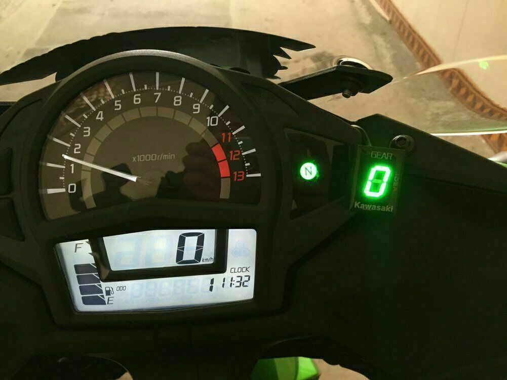 Orang LED EFI Motorcycle Gear Indicator for Kawasaki ZX-6R VN900 Z750 Z800  Z1000
