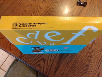 Fundations Fluency Kit 2, Second Edition, Wilson Language Basics, 2012 ...