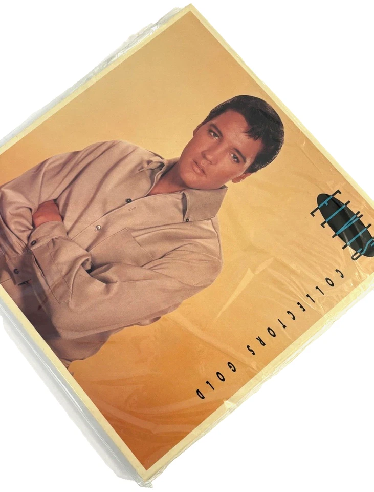 ELVIS COLLECTORS GOLD 3-RECORD BOX SET ~ STILL SEALED ~ 1991 WEST GERMANY - Image 3 of 4