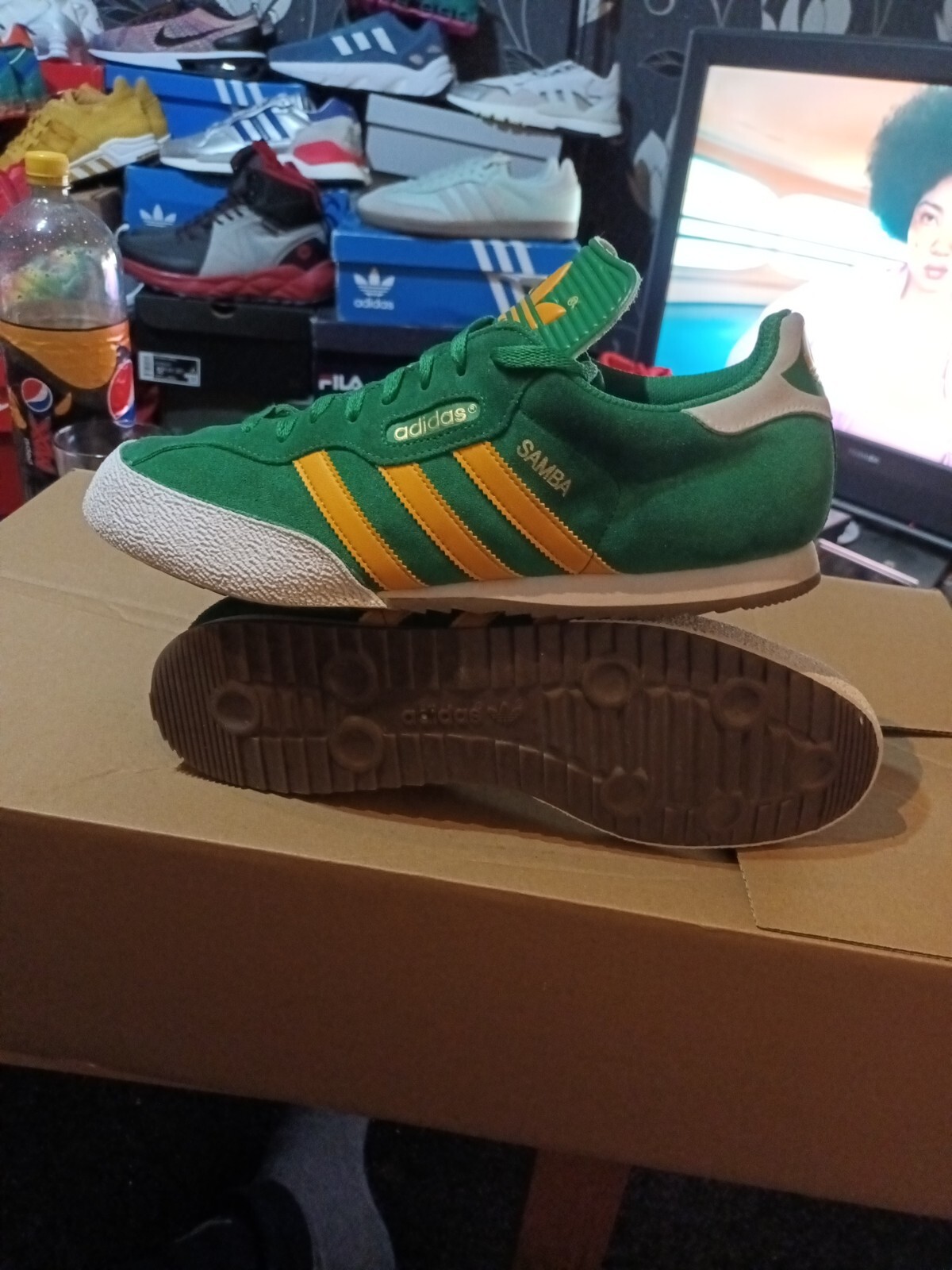 adidas originals samba super green