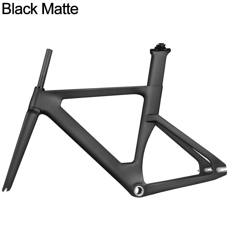 Carbon Track Frame 700C With Fork Seatpost Fixed Gear Carbon Track