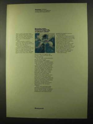 1973 Honeywell Environmental & Urban Control Systems Ad