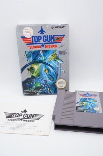 Top Gun: The Second Mission | Nintendo NES | Boxed with Manual | Tested - Picture 3 of 3