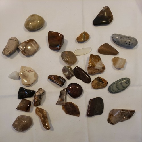 Tumbled Stones Lot Polished Rocks Hobbyist 7 Lbs+ Bulk Crystal Healing Reiki Gem - Picture 10 of 17