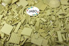 Lego 1 kg de plaques de briques pièces spéciales couleurs sable beige tan lot...